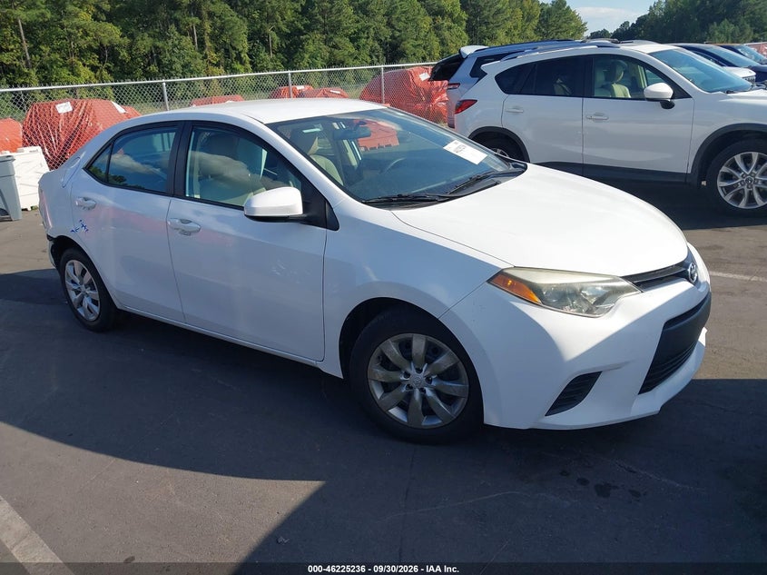 2014 TOYOTA COROLLA LE | 2T1BURHE9EC135394 | UPCARS