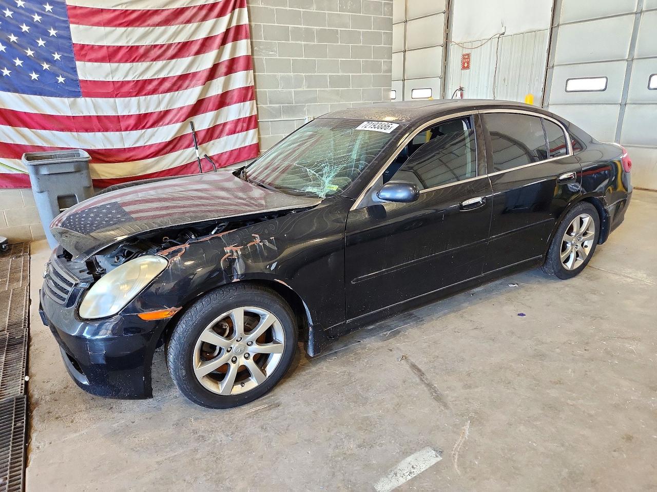 2006 INFINITI G35 BASE | JNKCV51E36M514351 | UPCARS