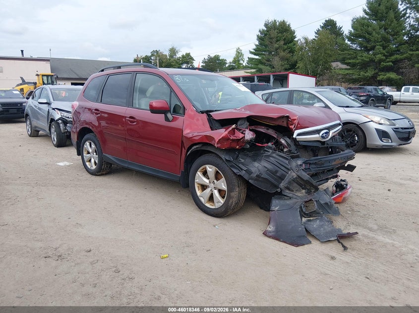 2016 SUBARU FORESTER 2.5I PREMIUM | JF2SJADCXGH486622 | UPCARS