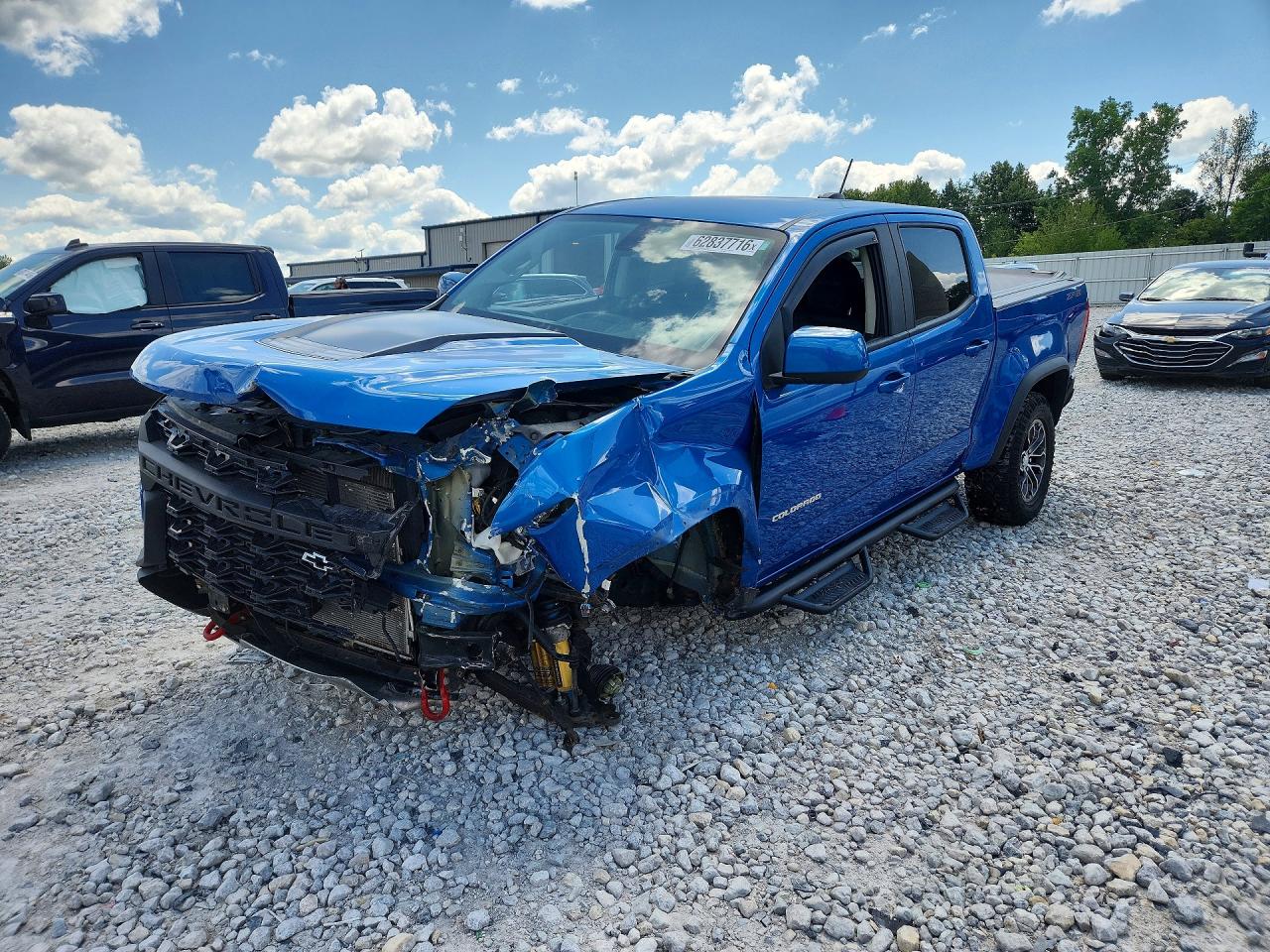 2021 CHEVROLET COLORADO ZR2 | 1GCGTEEN3M1206579 | UPCARS
