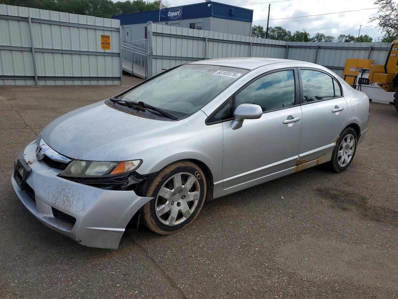 2010 HONDA CIVIC LX | 2HGFA1F5XAH554399 | UPCARS
