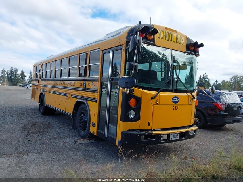 2016 BLUE BIRD SCHOOL BUS / TRANSIT BUS | 1BABGBPA2GF319982 | UPCARS