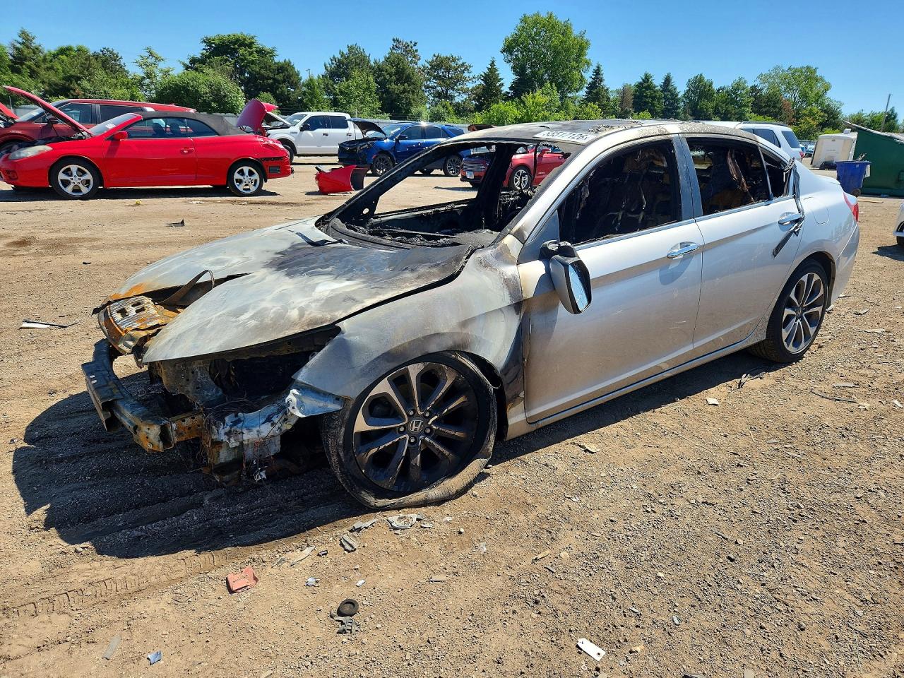 2015 HONDA ACCORD SPORT | 1HGCR2F53FA187286 | UPCARS