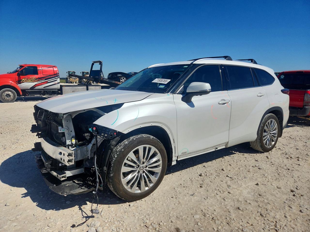 2025 TOYOTA HIGHLANDER PLATINUM | 5TDEBRCH7SS673650 | UPCARS