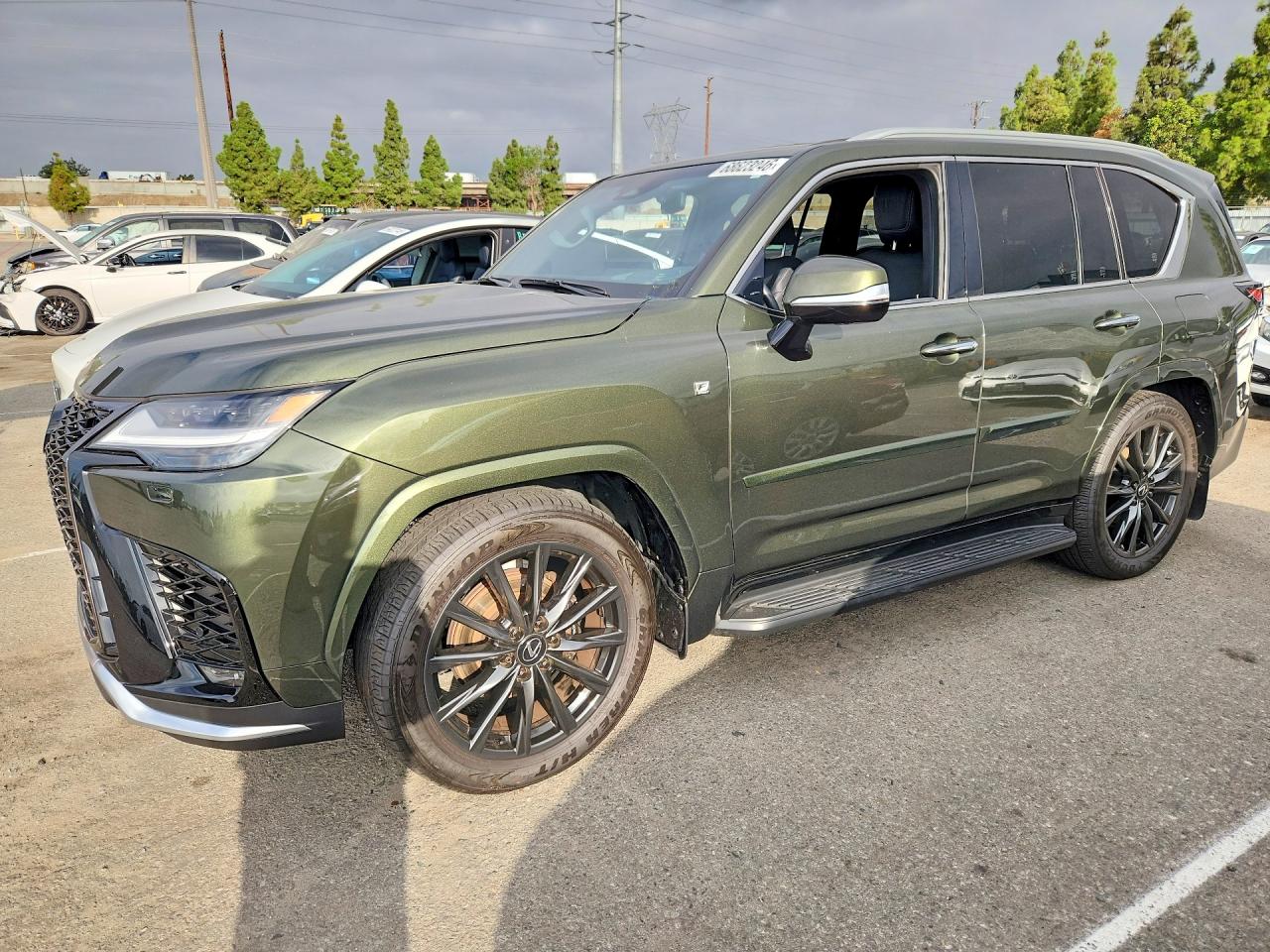 2025 LEXUS LX600 F SPORT HANDLING | JTJMB7CX4S4079212 | UPCARS