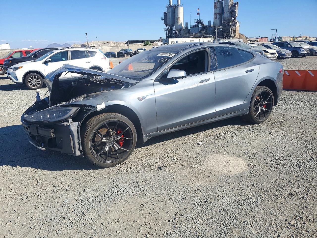 2013 TESLA MODEL S | 5YJSA1CP6DFP06921 | UPCARS