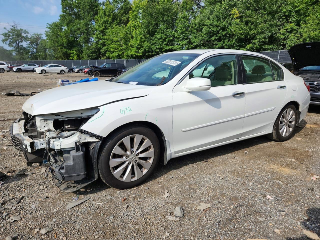 2013 HONDA ACCORD EXL | 1HGCR2F80DA043279 | UPCARS