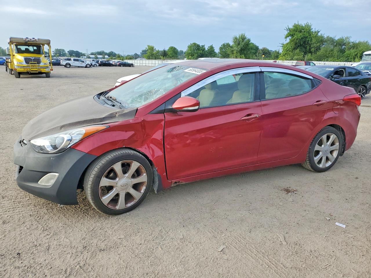2012 HYUNDAI ELANTRA GLS | 5NPDH4AE2CH081926 | UPCARS