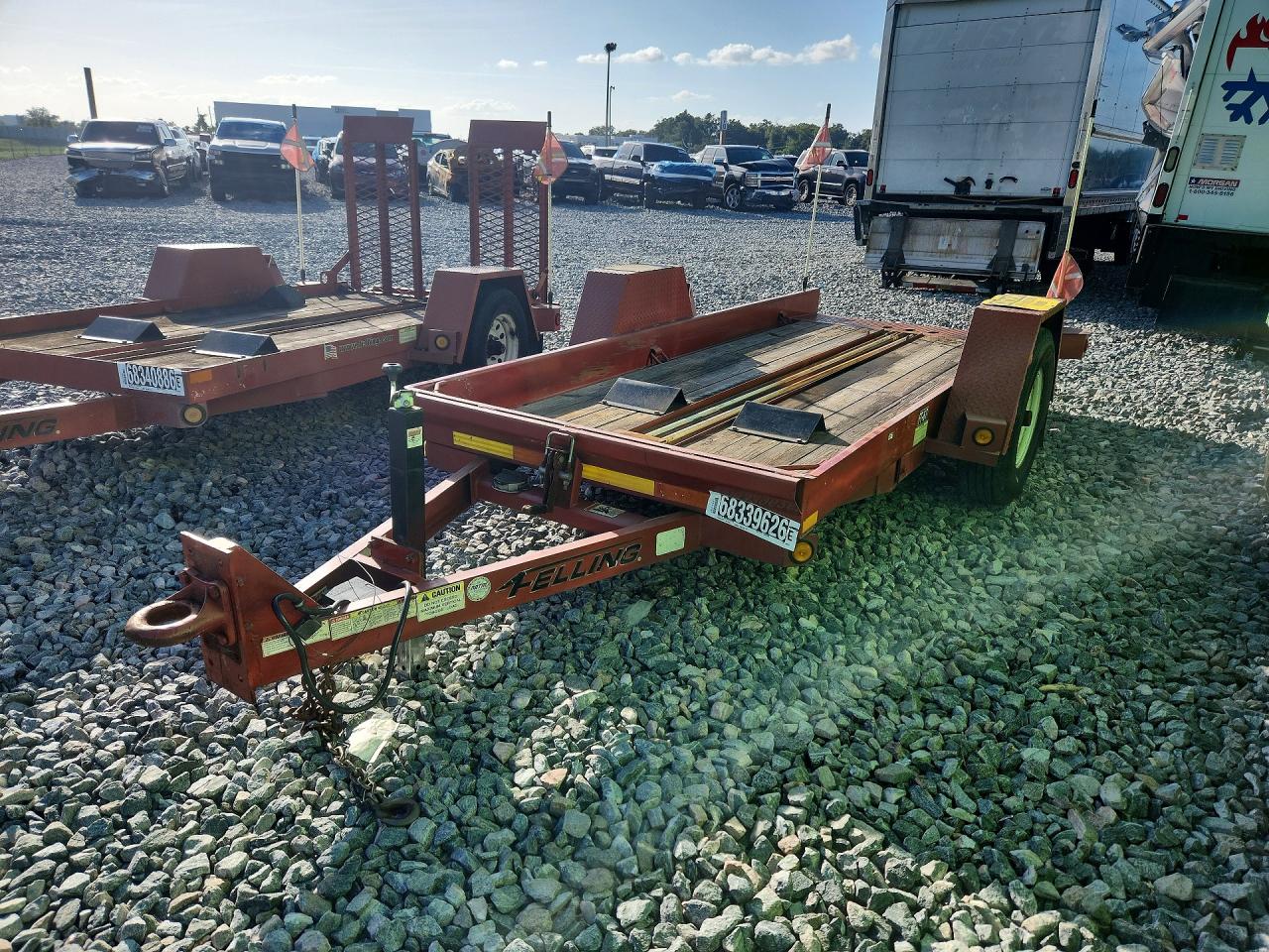 2017 FELLING UNKNOWN FT-6-T-1 TILT DECK EQUIPMENT TRAILER | 5FTEN1712H2000893 | UPCARS