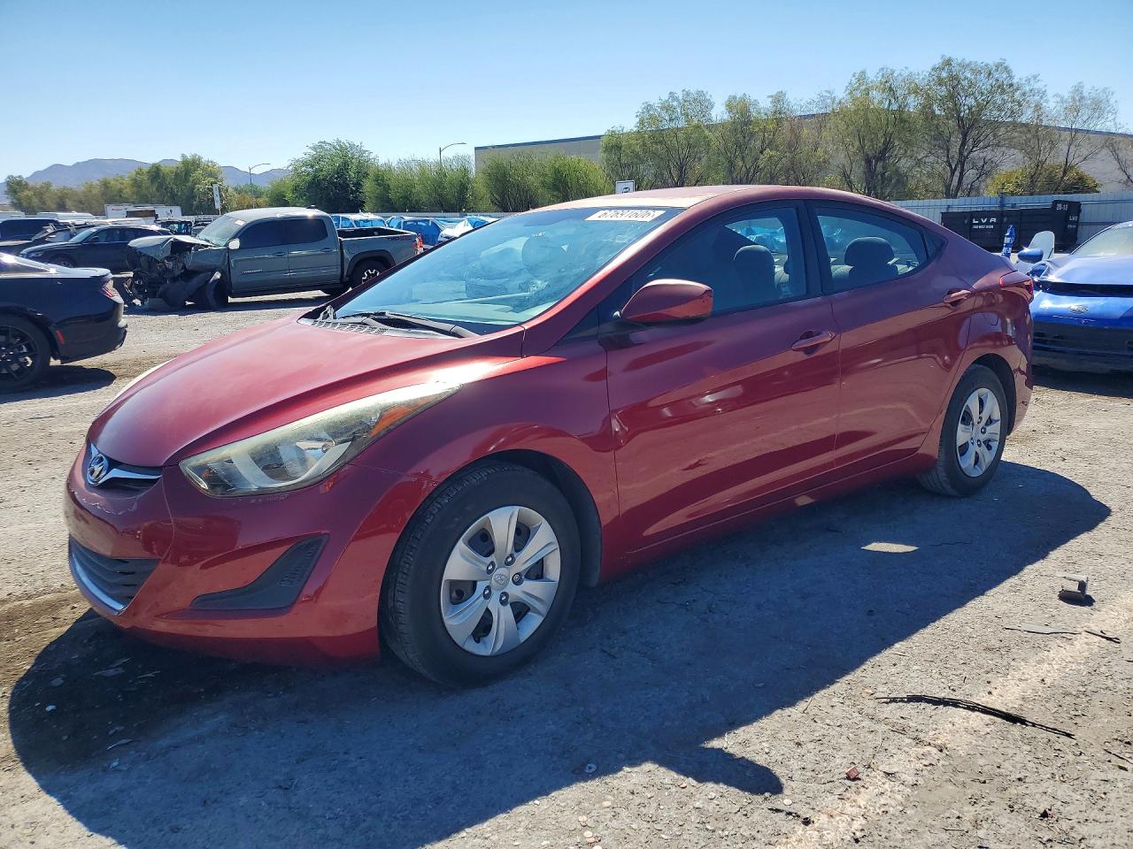 2016 HYUNDAI ELANTRA SE | 5NPDH4AEXGH766455 | UPCARS