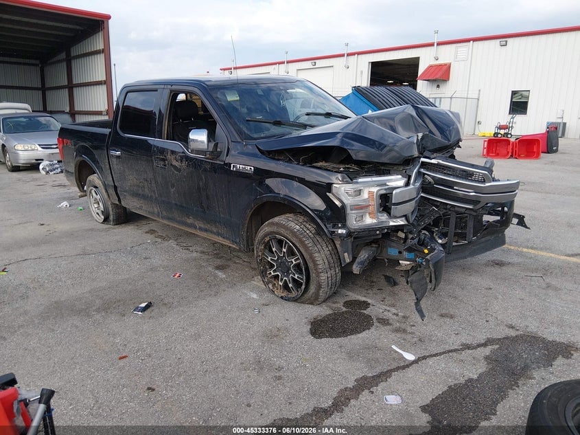 2018 FORD F-150 PLATINUM | 1FTEW1EG8JFE23021 | UPCARS