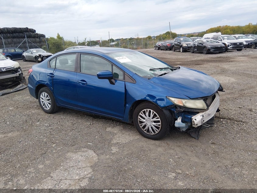 2014 HONDA CIVIC LX | 2HGFB2F58EH512516 | UPCARS