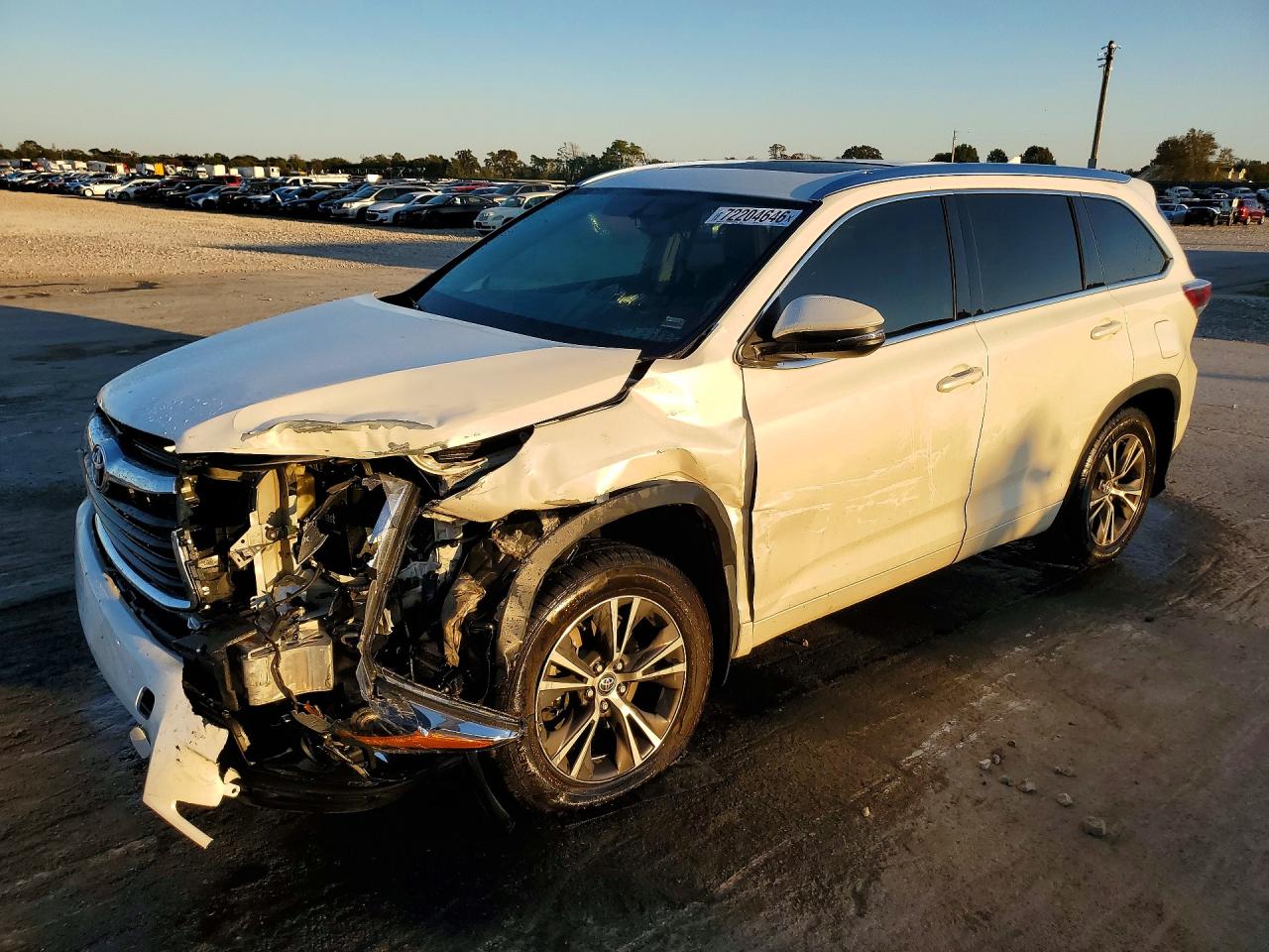 2016 TOYOTA HIGHLANDER XLE | 5TDJKRFH3GS279225 | UPCARS