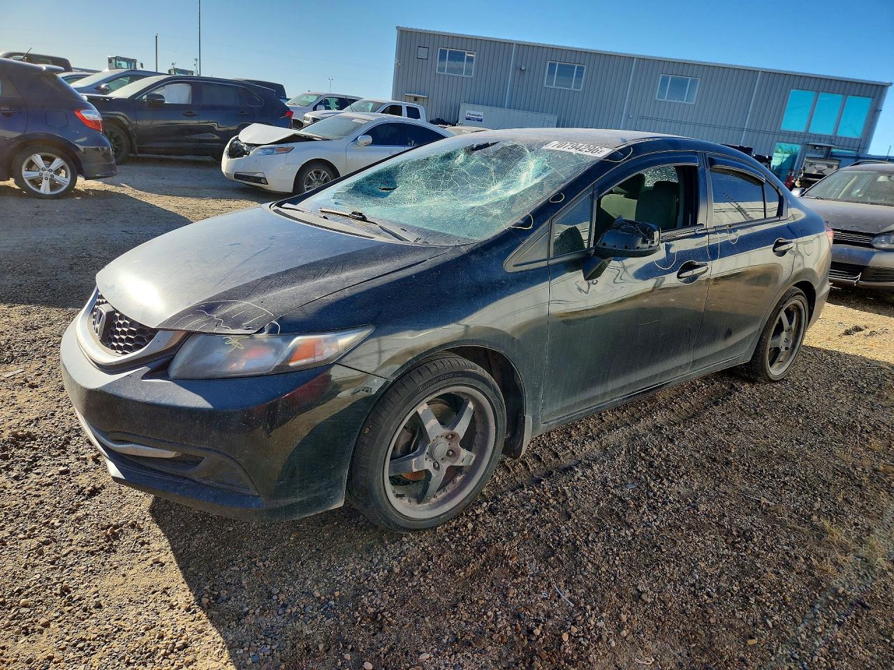 2013 HONDA CIVIC LX | 2HGFB2F46DH013686 | UPCARS