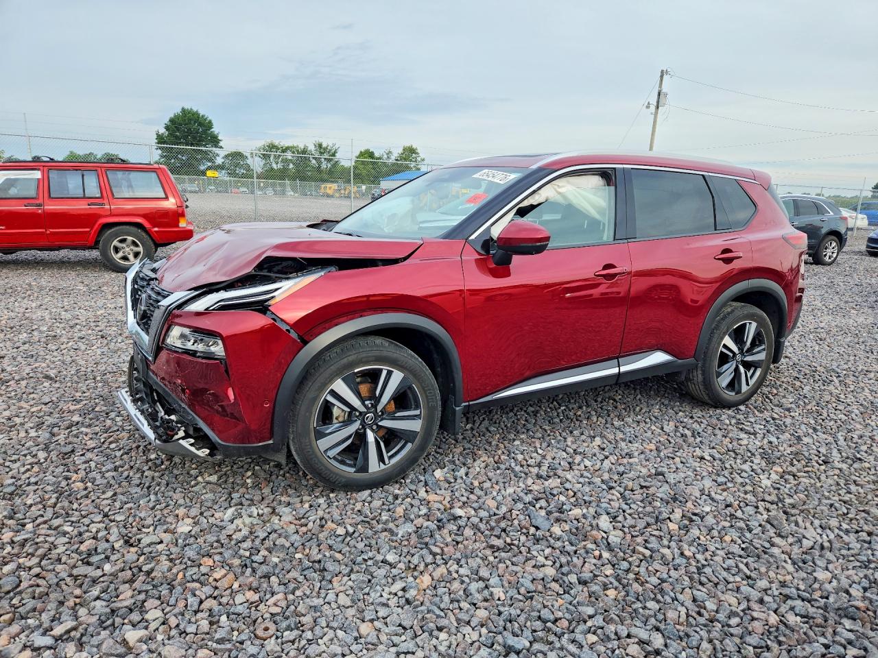 2021 NISSAN ROGUE PLATINUM | JN8AT3DD8MW301083 | UPCARS