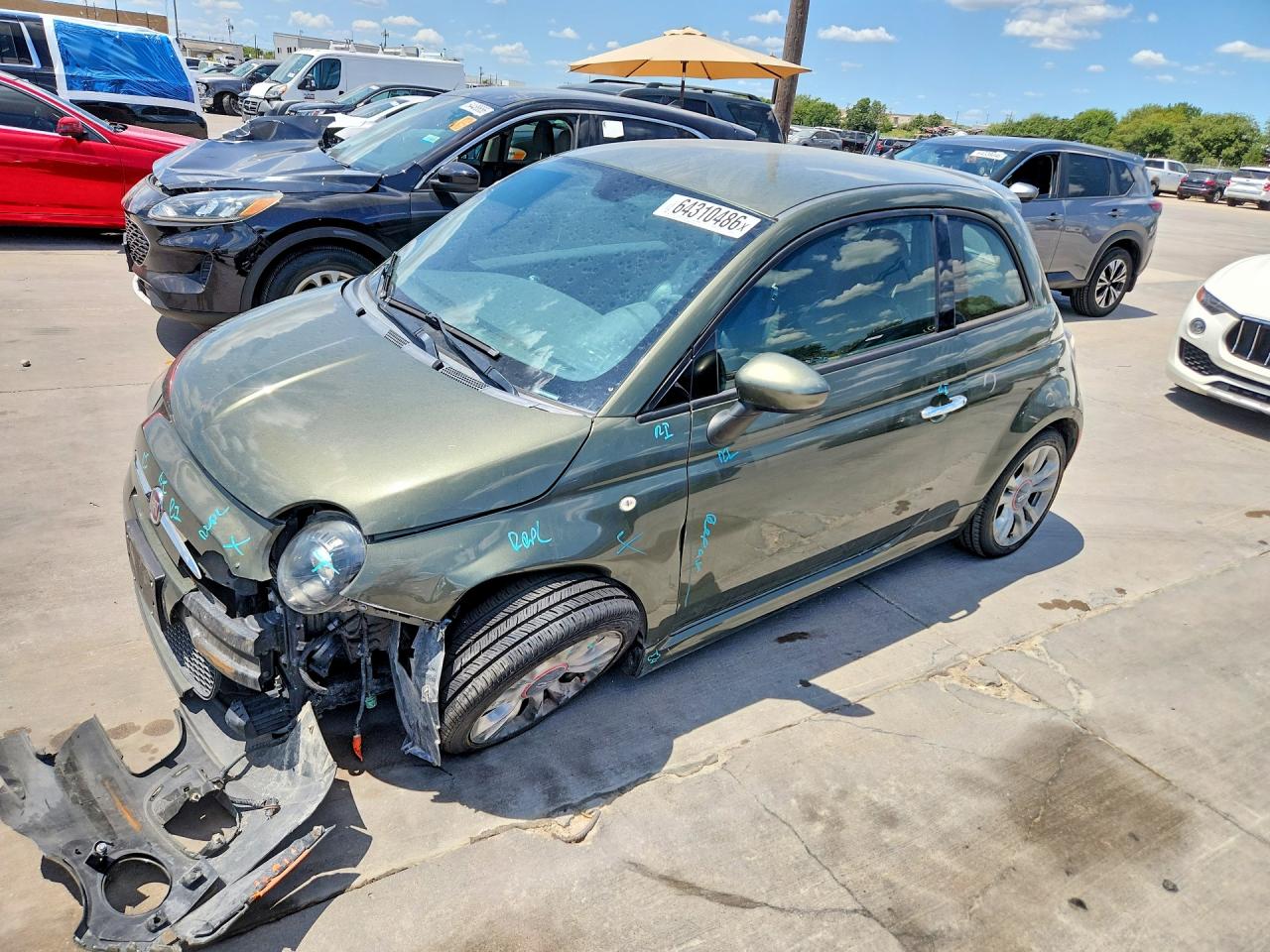 2015 FIAT 500 SPORT | 3C3CFFBR6FT648212 | UPCARS