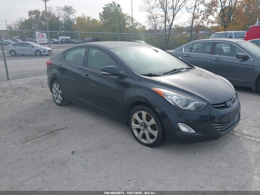 2012 HYUNDAI ELANTRA LIMITED | 5NPDH4AE7CH146768 | UPCARS