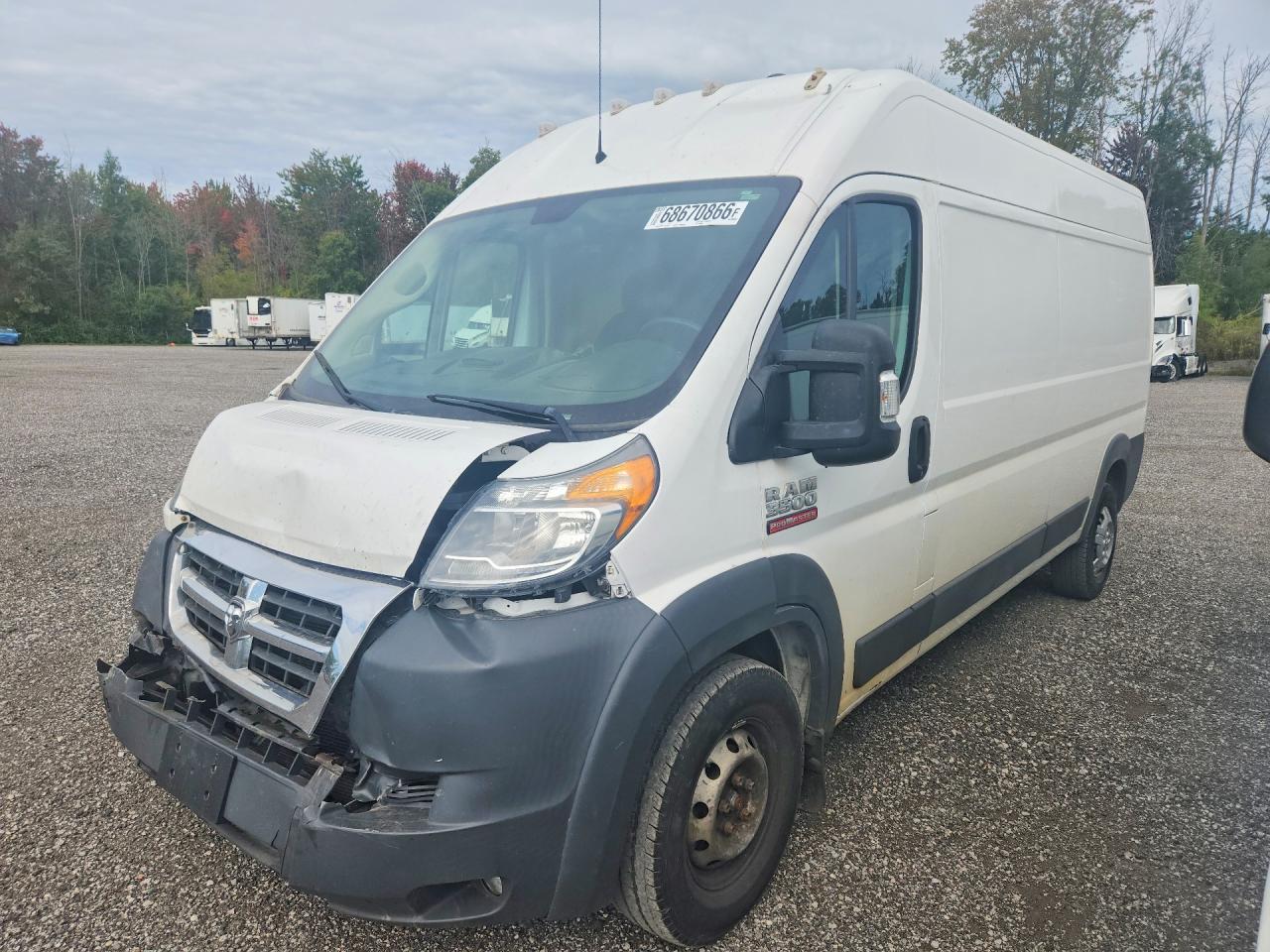 2018 RAM PROMASTER 3500 HIGH | 3C6URVHG7JE124966 | UPCARS