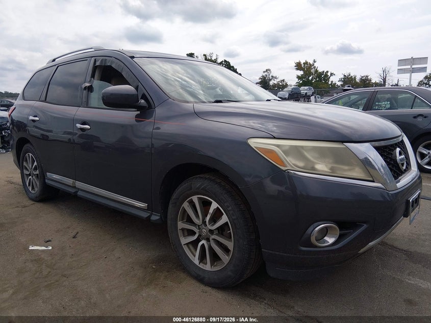 2013 NISSAN PATHFINDER SL | 5N1AR2MMXDC649761 | UPCARS