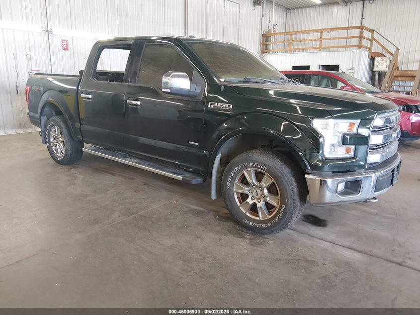 2015 FORD F-150 LARIAT | 1FTEW1EG6FFC62224 | UPCARS