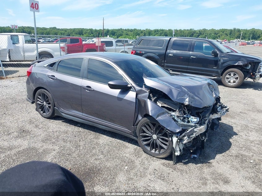 2017 HONDA CIVIC LX | 2HGFC2F51HH568802 | UPCARS