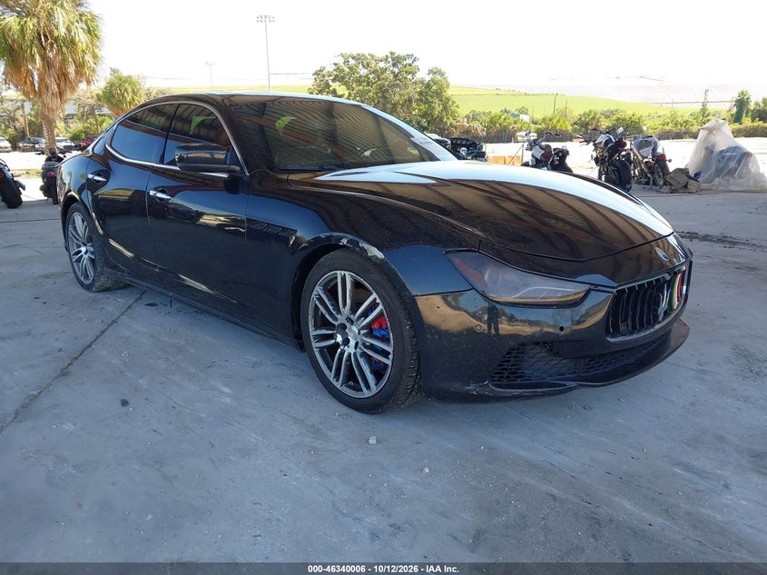 2014 MASERATI GHIBLI S Q4 | ZAM57RTA3E1091532 | UPCARS