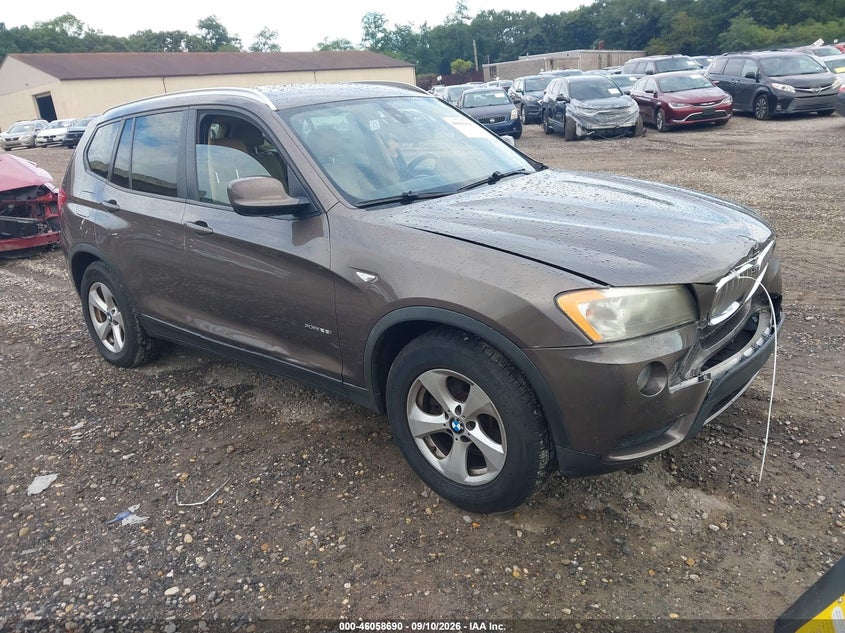 2011 BMW X3 XDRIVE28I | 5UXWX5C51BL707960 | UPCARS