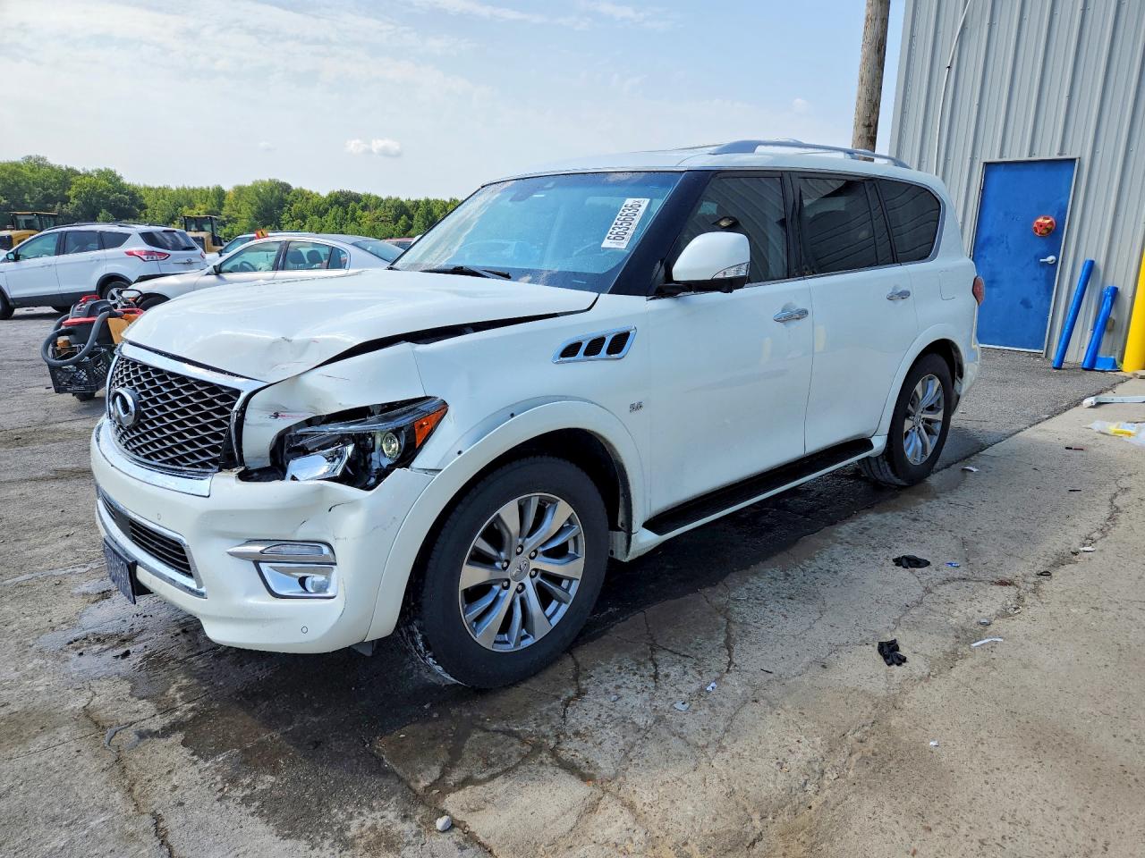 2017 INFINITI QX80 BASE | JN8AZ2NF5H9641241 | UPCARS