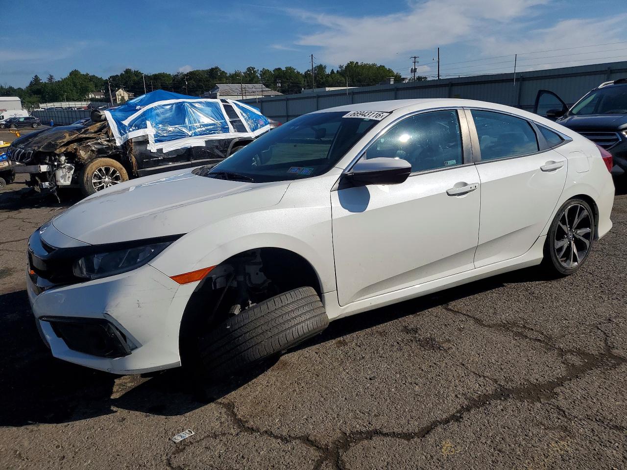 2019 HONDA CIVIC SPORT | 2HGFC2F82KH542047 | UPCARS
