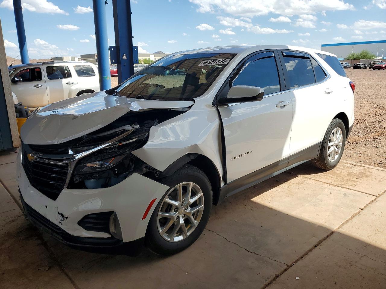 2022 CHEVROLET EQUINOX LT | 3GNAXUEV0NL243692 | UPCARS