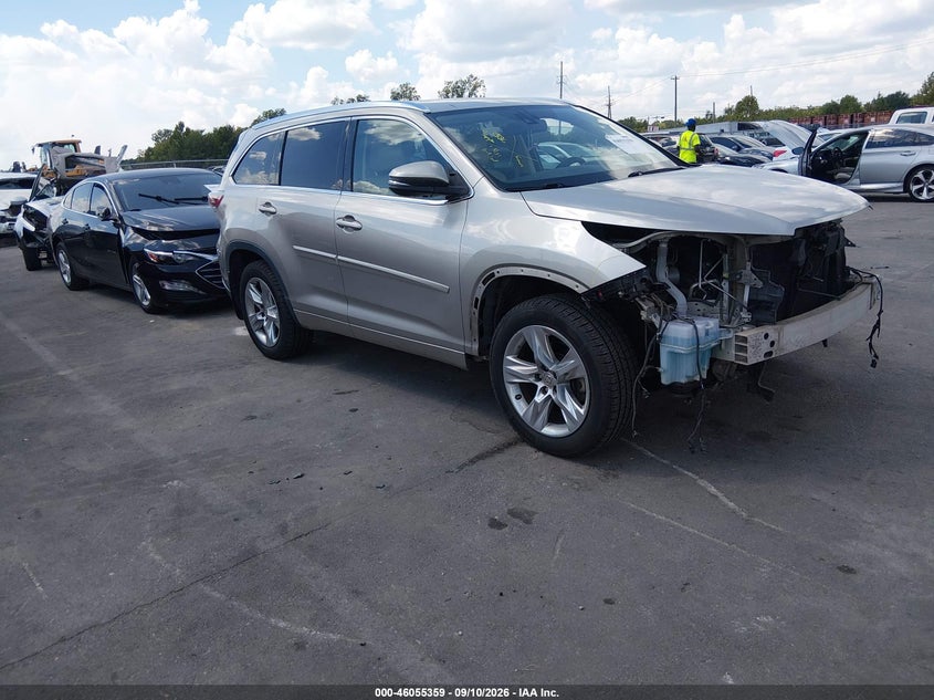 2015 TOYOTA HIGHLANDER LIMITED V6 | 5TDYKRFH8FS057941 | UPCARS