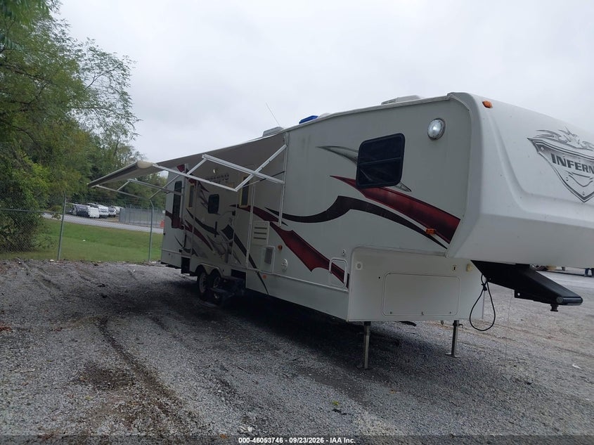 2010 KZ INFERNO 2910T SST TOYHAULER | 4EZFH2929A5076998 | UPCARS