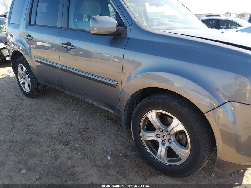 2013 HONDA PILOT EX | 5FNYF4H47DB067475 | UPCARS