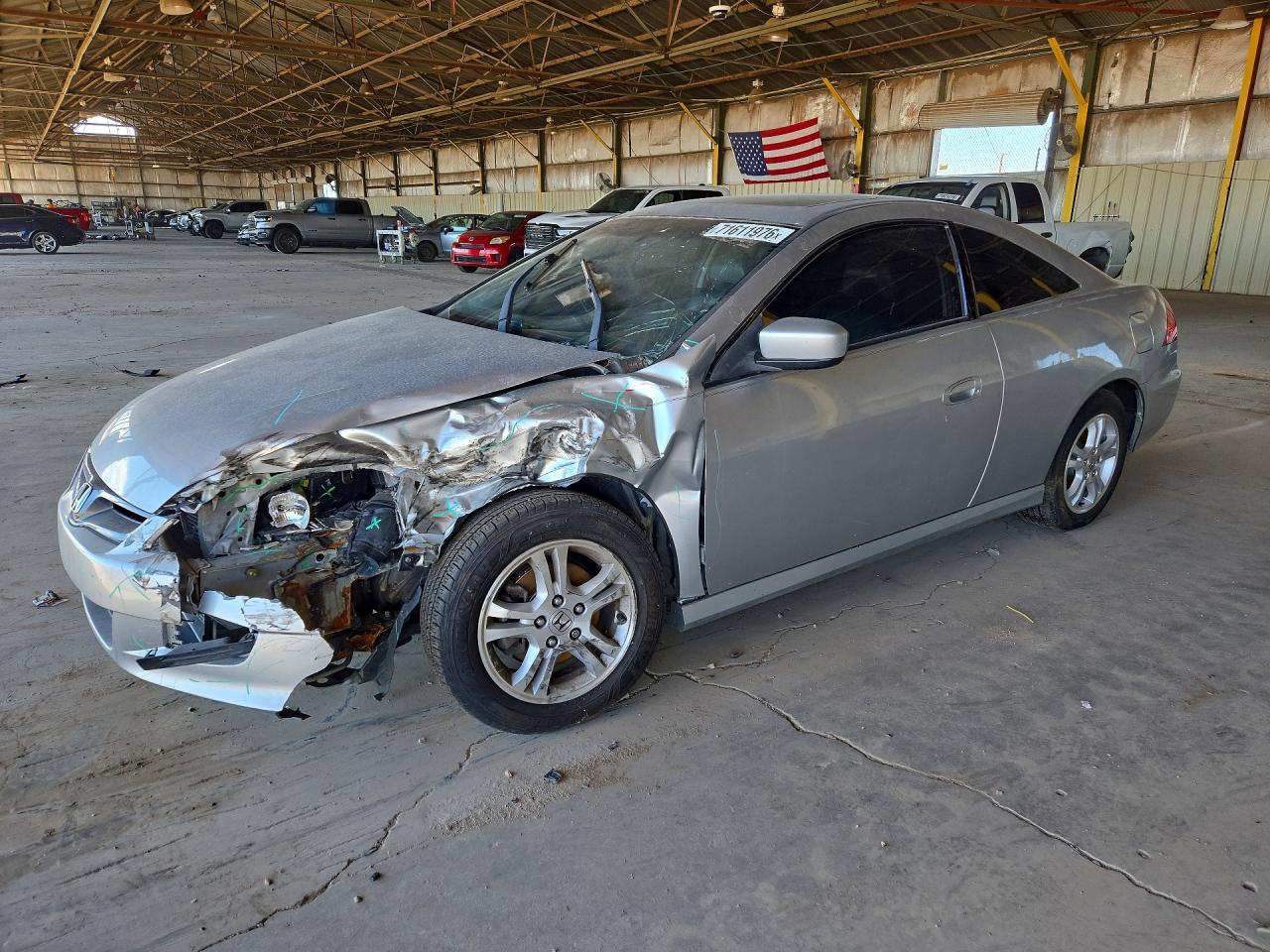 2007 HONDA ACCORD EX | 1HGCM72607A019522 | UPCARS