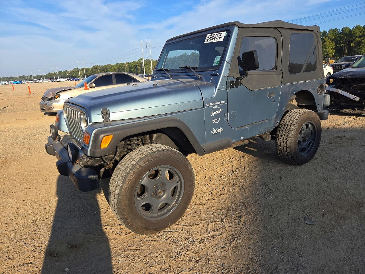 1998 JEEP WRANGLER SPORT | 1J4FY19S3WP760561 | UPCARS
