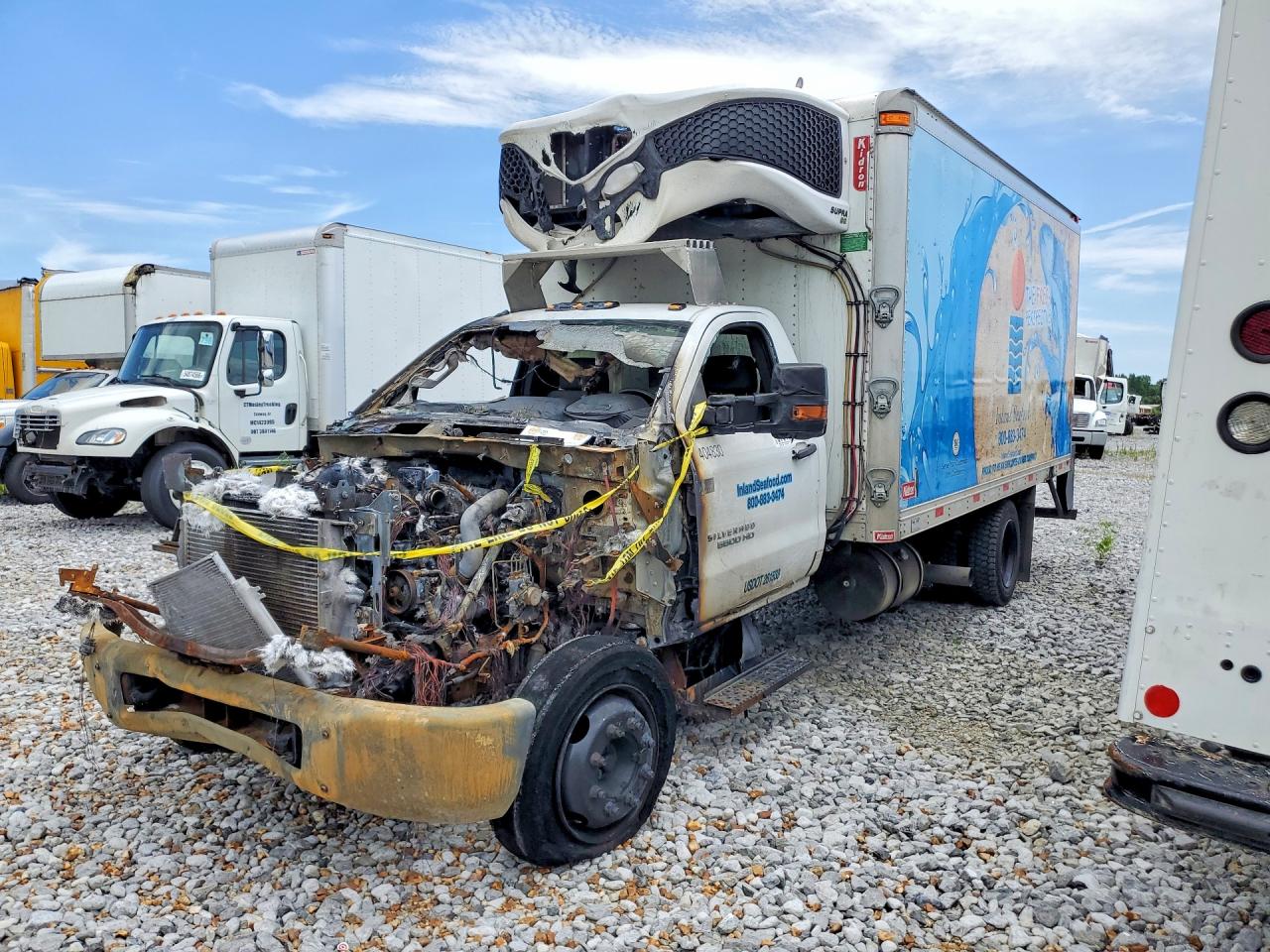 2022 CHEVROLET SILVERADO REFRIGERATED BOX TRUCK | 1HTKHPVK7NH876337 | UPCARS