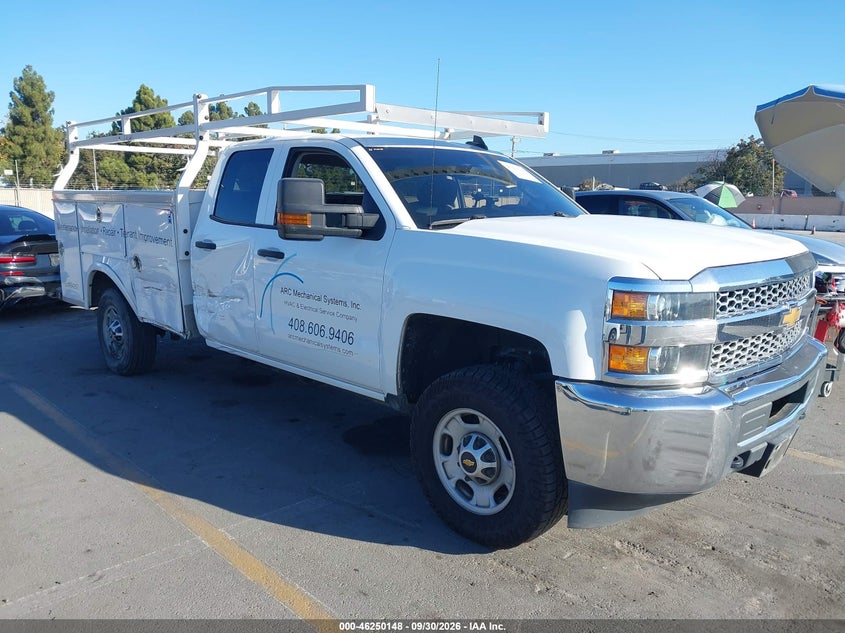 2019 CHEVROLET SILVERADO 2500HD WT | 2GC2CREG0K1130927 | UPCARS