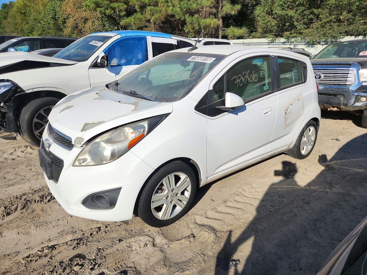 2014 CHEVROLET SPARK 1LT | KL8CD6S92EC536415 | UPCARS