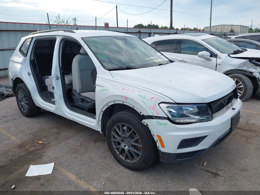 2020 VOLKSWAGEN TIGUAN 2.0T S | 3VV1B7AX8LM072392 | UPCARS