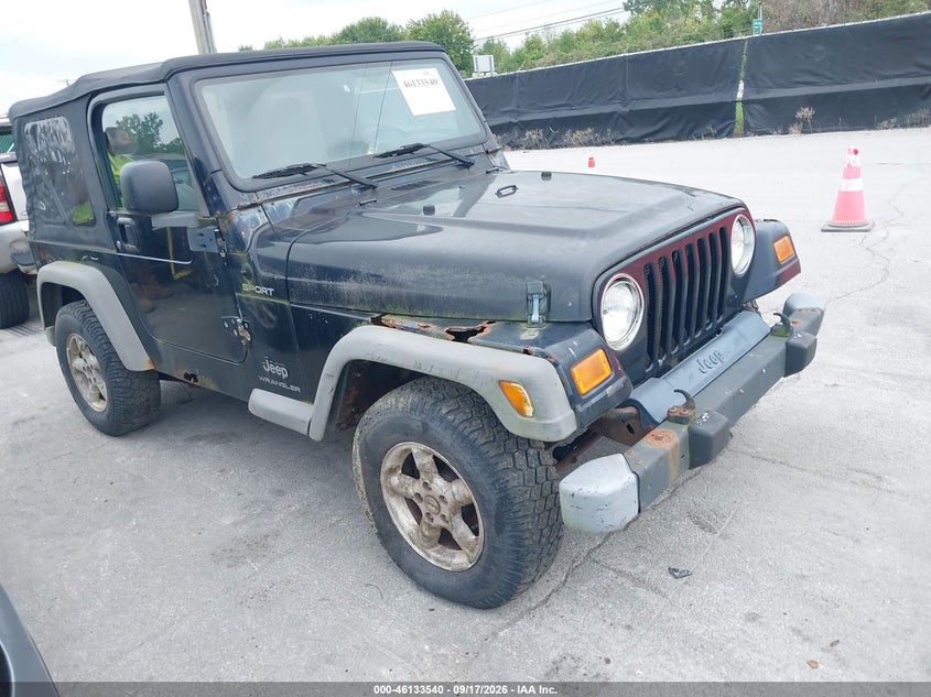 2005 JEEP WRANGLER SPORT | 1J4FA49S85P322994 | UPCARS