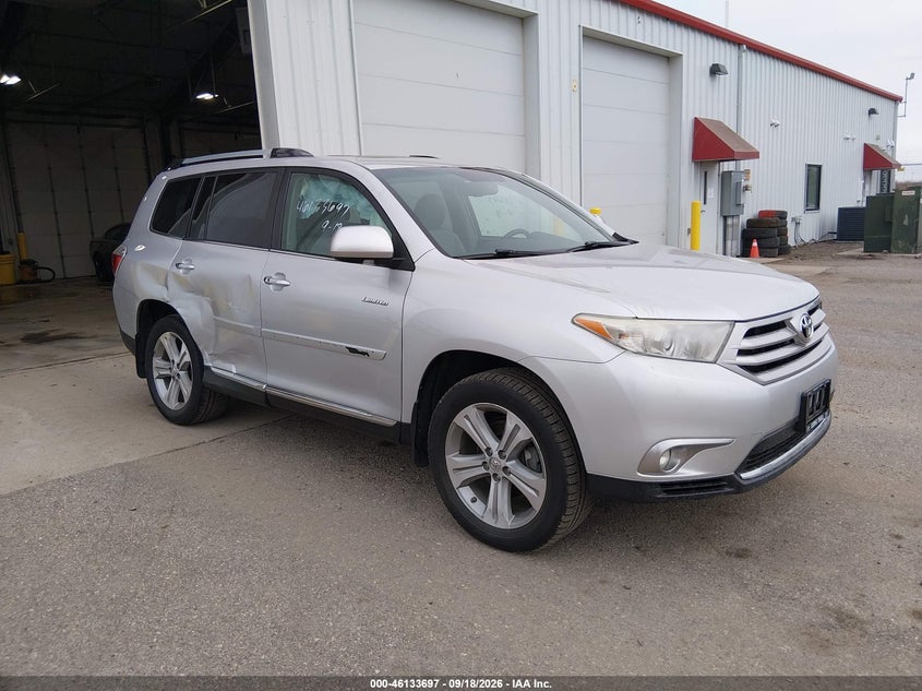 2012 TOYOTA HIGHLANDER LIMITED V6 | 5TDDK3EH3CS111056 | UPCARS