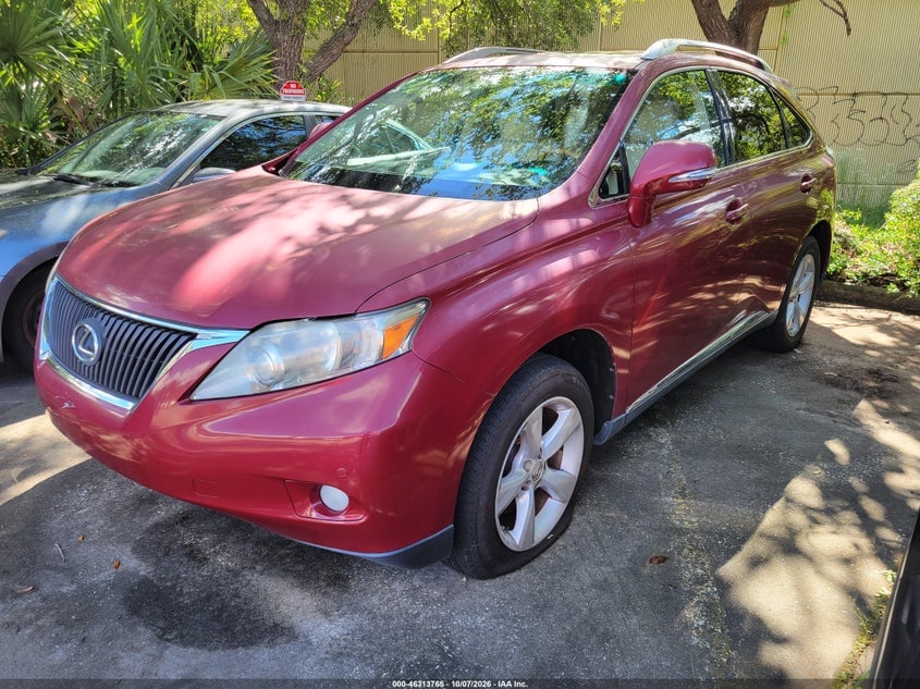 2010 LEXUS RX 350 | JTJZK1BA4A2000518 | UPCARS