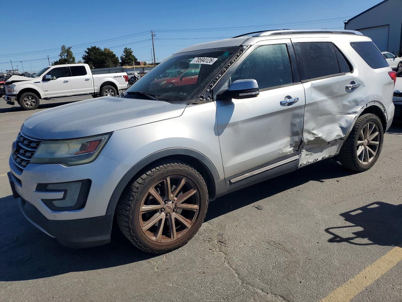 2016 FORD EXPLORER LIMITED | 1FM5K7F82GGC24695 | UPCARS