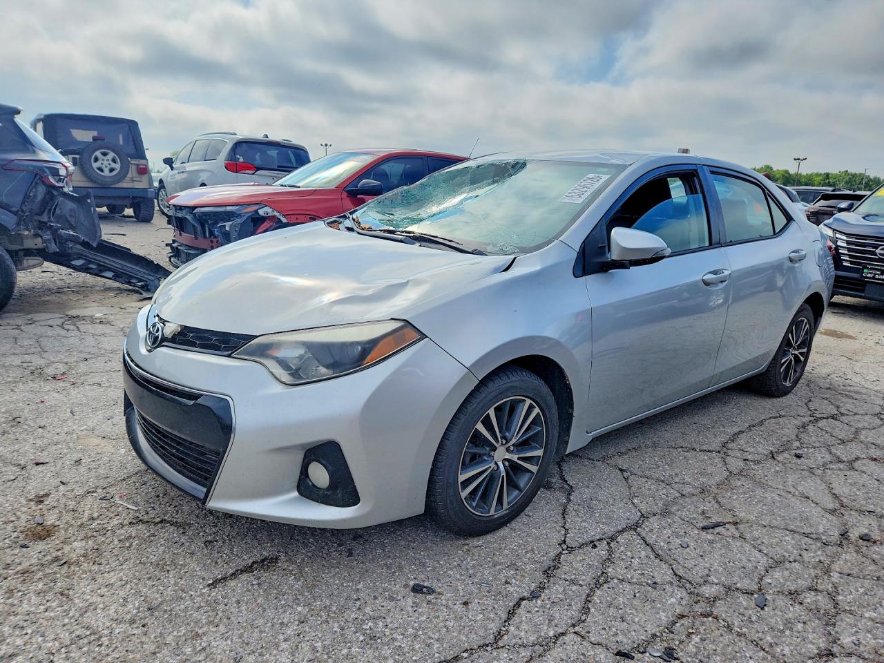 2015 TOYOTA COROLLA S | 2T1BURHE5FC442823 | UPCARS