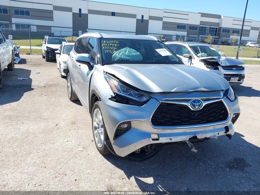 2022 TOYOTA HIGHLANDER HYBRID LIMITED | 5TDYARAH2NS511951 | UPCARS