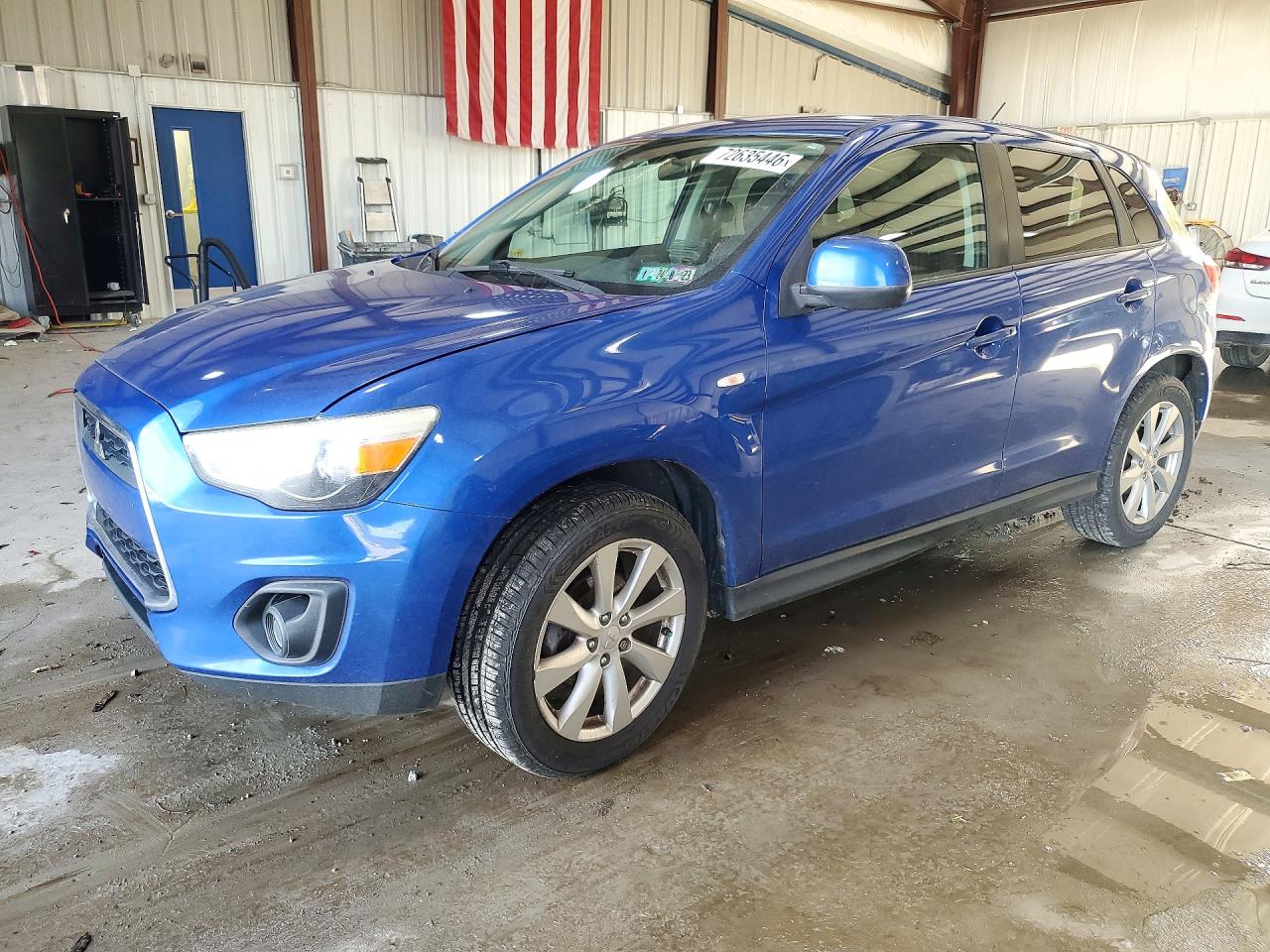 2015 MITSUBISHI OUTLANDER ES | 4A4AR3AU0FE001537 | UPCARS