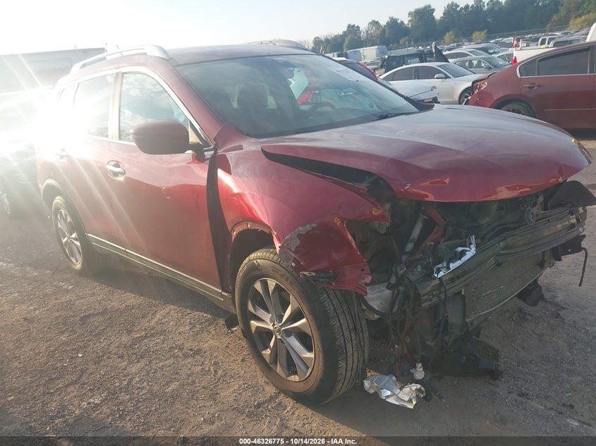 2016 NISSAN ROGUE S/SL/SV | 5N1AT2MT6GC860095 | UPCARS