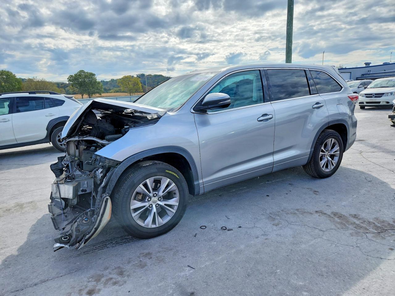 2014 TOYOTA HIGHLANDER LE PLUS | 5TDZKRFH6ES009941 | UPCARS