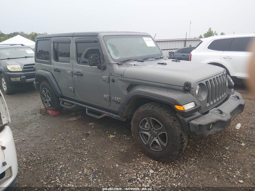 2018 JEEP WRANGLER UNLIMITED SPORT S 4X4 | 1C4HJXDG3JW276932 | UPCARS