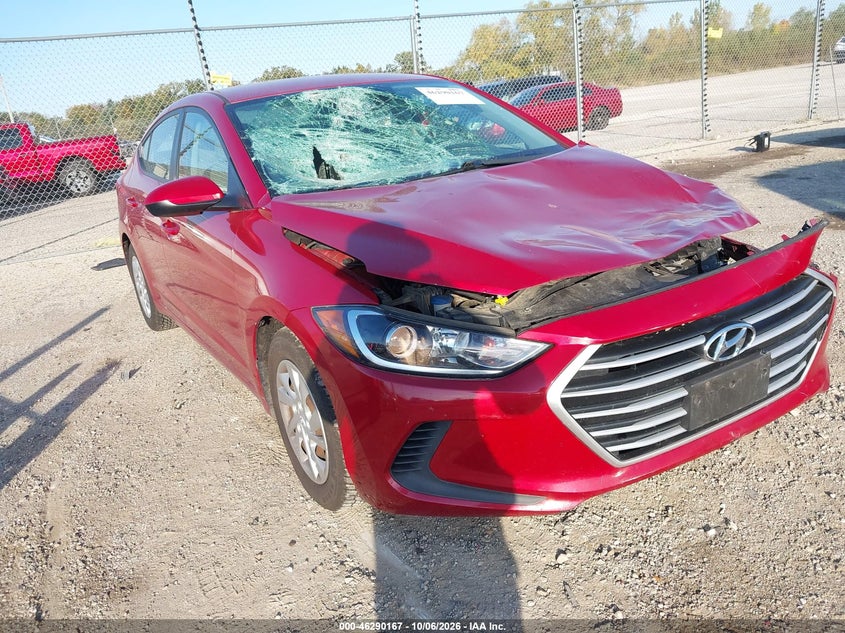 2017 HYUNDAI ELANTRA SE | 5NPD74LF7HH200313 | UPCARS